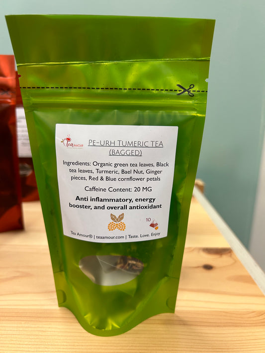Pu-erh Turmeric Green Tea